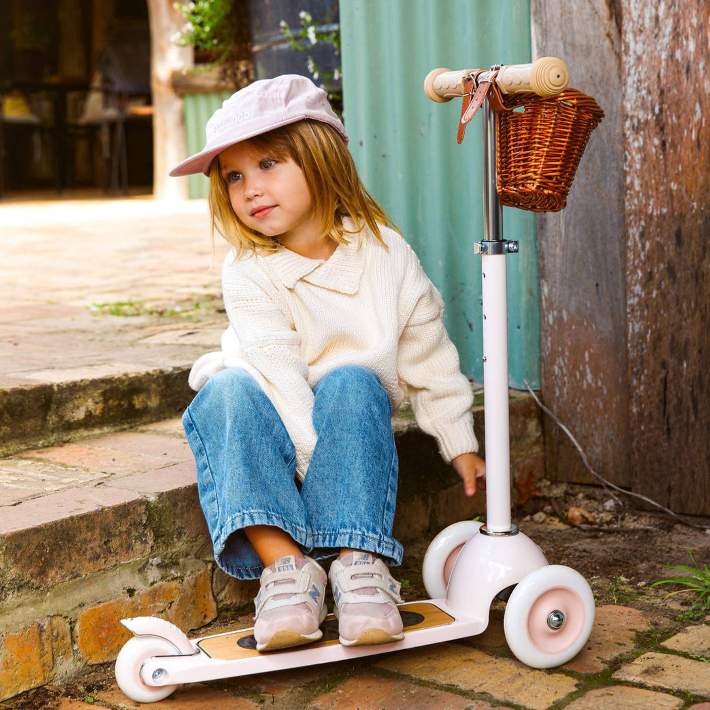 Kids 3-Wheel Scooter – Pink