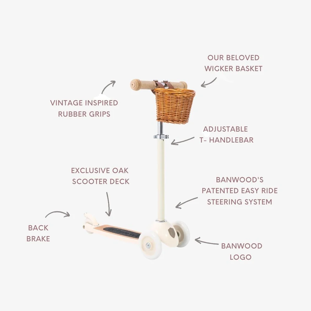 Banwood SCOOTER CREAM